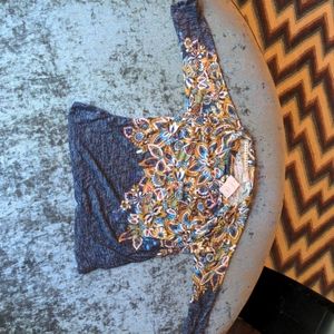 Anthropologie 3/4 sleeve blouse